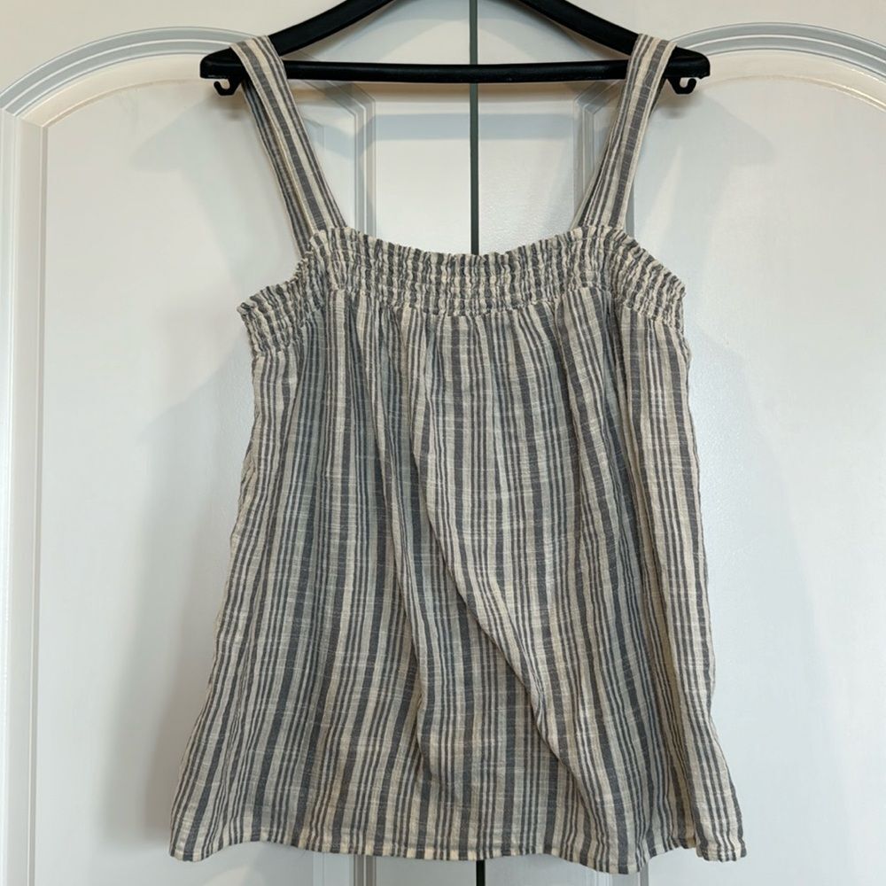 Old Navy 100% Cotton Smocked Tank Top XS